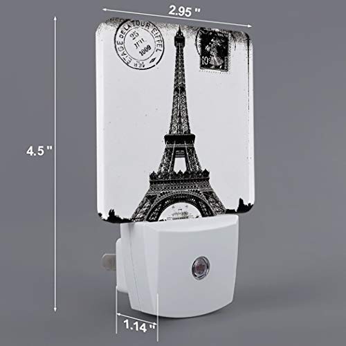 Vintage Night Light Plug in LED Lamp Automatic Sensor Night Lights Plug