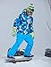 WOWULOVELY Boy's Ski Jacket Pants Windproof Snow Suit Waterproof 2-Piece Snowsuit Girls Unisex