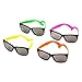 Fun Central AU112 24 ct Neon Frame Sunglasses, Party Sunglasses, Fun Sunglasses, Neon Sunglasses, Bulk Party Sunglasses, Sunglases for Kids