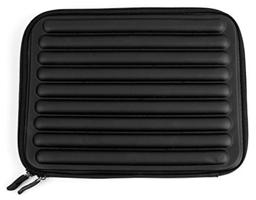 DURAGADGET Black Shock Resistant Memory Foam Travel Case Cover Sleeve For Nabi- XD Tablet with 16GB Memory