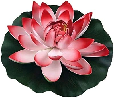 DHG -Garden Statues - Pool Fish Tank Simulation Flower Decoration Simulation Water Lily Outdoor Garden Sculptures