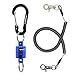 SAMSFX Fly Fishing Quick Release Magnetic Net Holder with Coiled Lanyard Retractor Strongest Magnet
