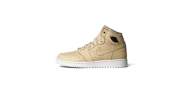Amazon.com: Nike Air Jordan 1 Retro HI OG Peal GG Hi parte superior  Trainers 743957 Sneakers Zapatos, Marrón, 6Y : Ropa, Zapatos y Joyería