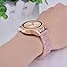 V-MORO Pink Strap for Galaxy Watch 42mm Band/Active 40mm Bands Rose Gold Women 20mm Light Resin Bracelet with Metal Stainless Steel Buckle for Samsung Galaxy Watch 42mm R810/Galaxy Watch Active 40mm