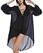 EasyMy Long Sleeve Chiffon Cover Up Dress for Beachwear