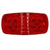 Partsam-13x-Trailer-Marker-LED-Light-Double-Bullseye-AmberRed-10LED-Clearance-Light