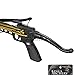KingsArchery Crossbow Self-Cocking 80 LBS with Hunting Scope, Spare Crossbow String and Caps, 3 Aluminium Arrow Bolts, and Bonus 12-Pack of Colored PVC Arrow Bolts Warranty