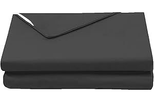 GORTUPI Floor Futon Cover Full Size 82" L x 56" W Japanese Floor Futon Mattress Slipcover Tatami Mats Cover Washable Black