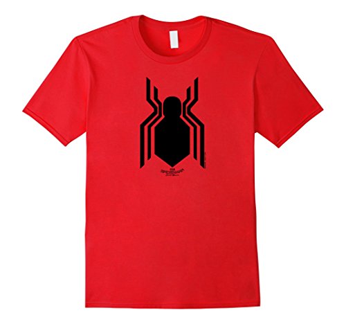 Mens Marvel Spider-Man Homecoming Official Logo Graphic T-Shirt XL Red