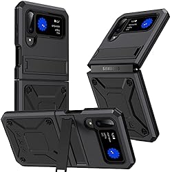 for ZFlip 3/ ZFlip 4 5G Heavy Duty Metal Case with
