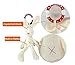 LHEI Hanging Baby Soft Snuggle Bunny Plush Rattle Toy, Play Activity Crib Stroller Musical Rabbit Stuffed Animal Baby Kids Gift Animals Doll (Bunny)