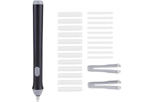 Electric Erasers, Battery Operated Eraser Automatic Portable Plastic Pen Electric Eraser with 22 Additional Replaceable Rubbe
