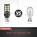 Marsauto 921 912 LED Backup Reverse Light Bulbs Error Free No Polarity, T15 906 W16W 2835 High Power 15-SMD Chips for Back Up Lights Bulbs, 6000K Xenon White (Pack of 2)