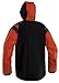 Grundens Balder 302 Hooded Jacket - Orange/Black - Large