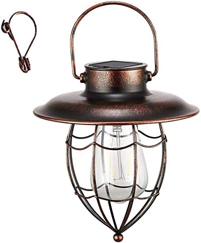 ランタン ソーラー ガーデンライト 屋外 防水 可愛い Ledランタン アンティーク おしゃれ ひまわり ソーラーライト 玄関先 庭 花壇 飾り A ブロンズ