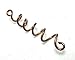 Copper Hair Coil Dreadlocks Braiding Bead Wrap - Pair