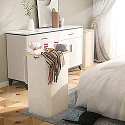Homykic Laundry Hamper with Lid, 100L Tall Laundry