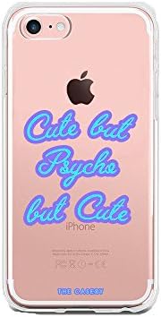 The Casery Cute But Psycho iPhone 6 Matte Finish Clear Slim Fit Cell Phone Case
