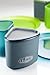 GSI Outdoors Infinity 4 Person Compact Nesting Tableset for Ultra-Light and Compact with Cup, Bowls and Plates for Camping, RV, or BBQ