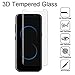 Samsung Galaxy S8 Plus/S8+,Rockxdays Half Screen [Case Friendly] [3D Curved Glass],[Bubble Free],[Anti-Scratch],[Anti-Fingerprint], Tempered Glass Screen Protector for Galaxy S8 Plus