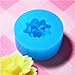 042LBH Flower Cluster Cameo Silicone Push Mold - Miniature Food, Sweets, Jewelry, Charms (Clay Resin Gum Paste Fondant)