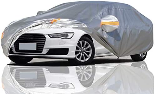 アウディa6 期間限定今なら送料無料 A6 Allroadクアトロ A6アバント 防水屋外カーカバーsnowproof耐凍害性日焼け止め車のステッカーと互換性のシルバープラスベルベットカーカバー Allroad Quattro Size