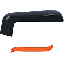 For 2019-2022 SILVERADO SIERRA Upper Mirror Cover Textured Black Passenger Side - Foto 2