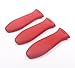 Silicone Hot Handle Holder, Potholder (Large Red) for Cast Iron Skillets, Pans, Frying Pans & Griddles, Metal and Aluminum Cookware Handles - Sleeve Grip, Handle Cover