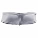 iEFiEL Mens Cap Cover Bulge Pouch Low Rise Mini Bikini Briefs Lingerie Underwear Silver M