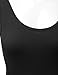 Doublju Fitted Stretchy Cotton Tank Midi Dress For Women