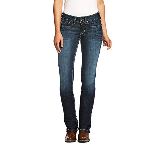 ARIAT Women's R.e.a.l Low Rise Real Mid Rise Boot Amalia Boot Cut Jean