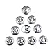 Lemo10pcs Western Texas Star Saddle Conchos TO190