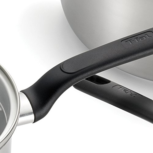 4 T+fal+C91124+Stainless+Covered+Cookware