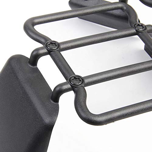 JSTOTRIM Black Plastic Front Bumper Fog Headlight taillight Cover Trims for 2018 2019 Jeep Wrangler Accessories JL (Taillight Protector) - Thumbnail 2