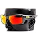 Polarized Ikon Iridium Replacement Lenses For Oakley Eyepatch 2 Sunglasses - Fire Orange Mirror