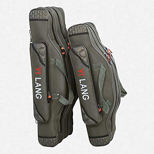 QinWenYan Rutentasche Tragbare Angelrute Tasche mit hohen Kapazität Angelrute Gerät-Speicher-Beutel-im Freien… – Bild 3