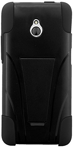 Amzer double layer hybrid case cover with kickstand for…