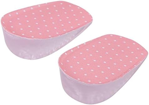 Tmishion 拡大インソール シリコンゲル粘着インソール 高さ増加 ヒールシューズ 3 5cm ピンク 整形外科 足アーチサポート お値打ち価格で