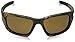 Oakley Men's Valve OO9236-25 Polarized Rectangular Sunglasses