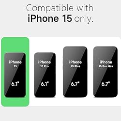 LoeoeL for iPhone 15 Clear Case Rectangle