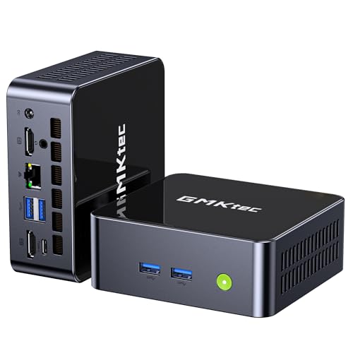 GMKtec M3 Pro Mini PC Intel Core i5-13500H (12C/16T fino a 4.7GHz), 16GB DDR4 RAM + 1TB NVMe SSD, Mini Desktop PC con Triplo Display 4K, WiFi 6, BT 5.2 e USB-C