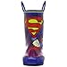 DC Comics Superman Rain Boot (Toddler/Little Kid),Blue/Red /Yellow,7 M US Toddler