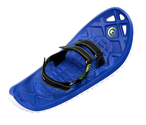 CRESCENT MOON Eva Foam Snowshoes, Blue