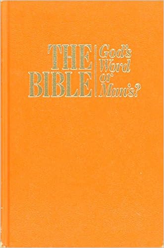 The Bible, God's Word Or Man's?: Anon: Books - Amazon.ca