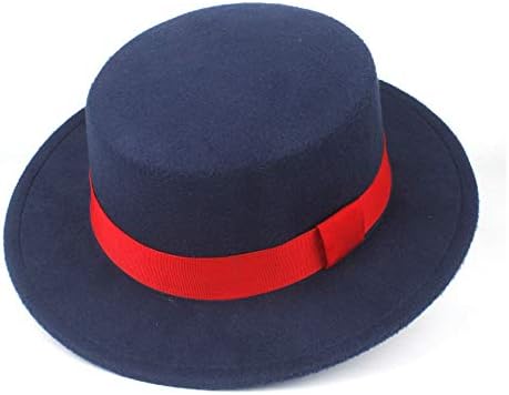 dark red fedora hat