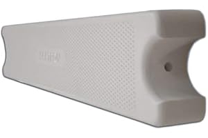 Set of 3 - Made in U*S*A - SAFTRON White Pool Ladder Step Rungs (for use with Any Standard 19-20" Pool Ladder with 1.9" OD tubing). Strong & Beautiful 3.75" Wide. Available in 5 Colors.