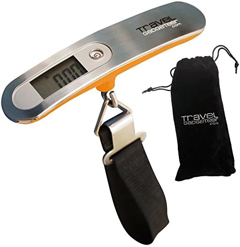 Portable Digital Luggage Scale + FREE PROTECTIVE POUCH - 8 COLORS | Up to 110 lbs/ 50kg