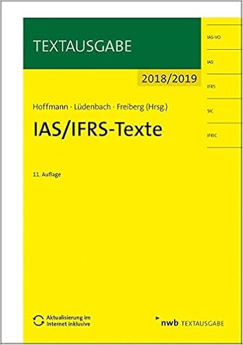 IAS/IFRS-Texte 2018/2019