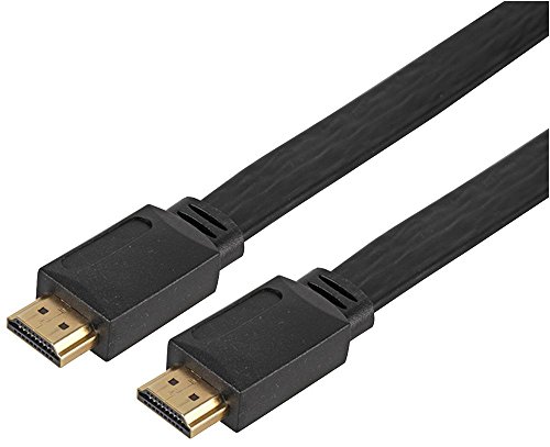 Pro Signal PSG91298 - Cable HDMI de alta velocidad 4K UHD (macho a macho, perfil bajo, chapado en oro, 2 m), color negro