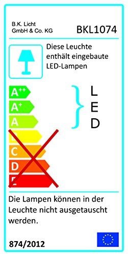 [- LED Einbauleuchte 5er Set inkl. 5x LED Modul 5,5W 470lm dimmbar schwenkbar Einbaustrahler Einbau